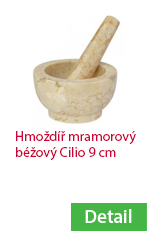 Hmoždíř mramorový béžový